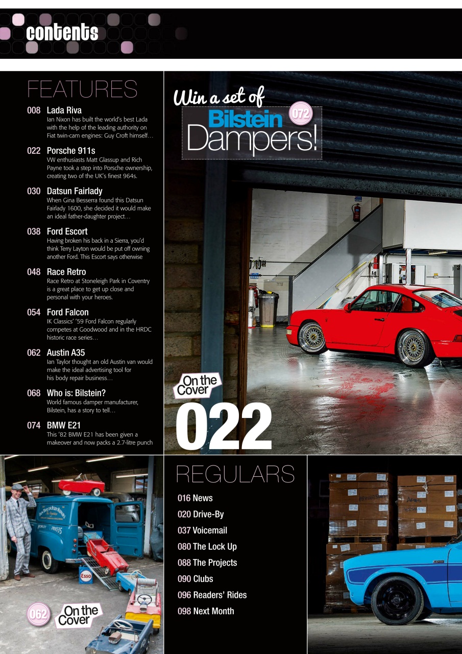 Retro Cars Preview Pages