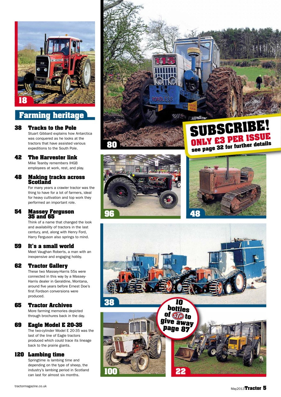 Tractor & Farming Heritage Magazine Preview Pages