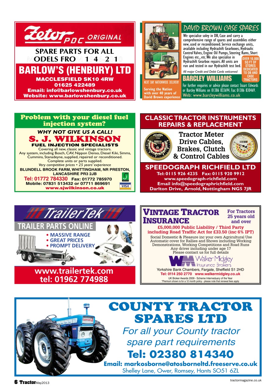 Tractor & Farming Heritage Magazine Preview Pages