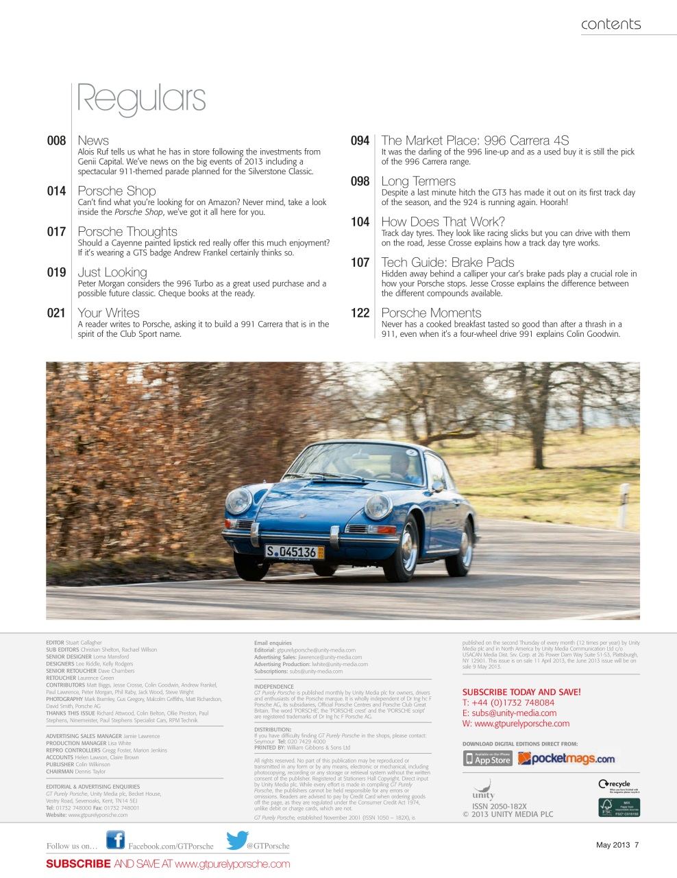 GT Porsche Preview Pages