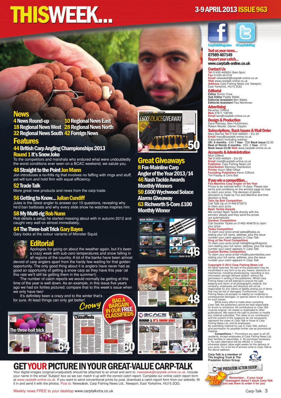 Carp-Talk Preview Pages