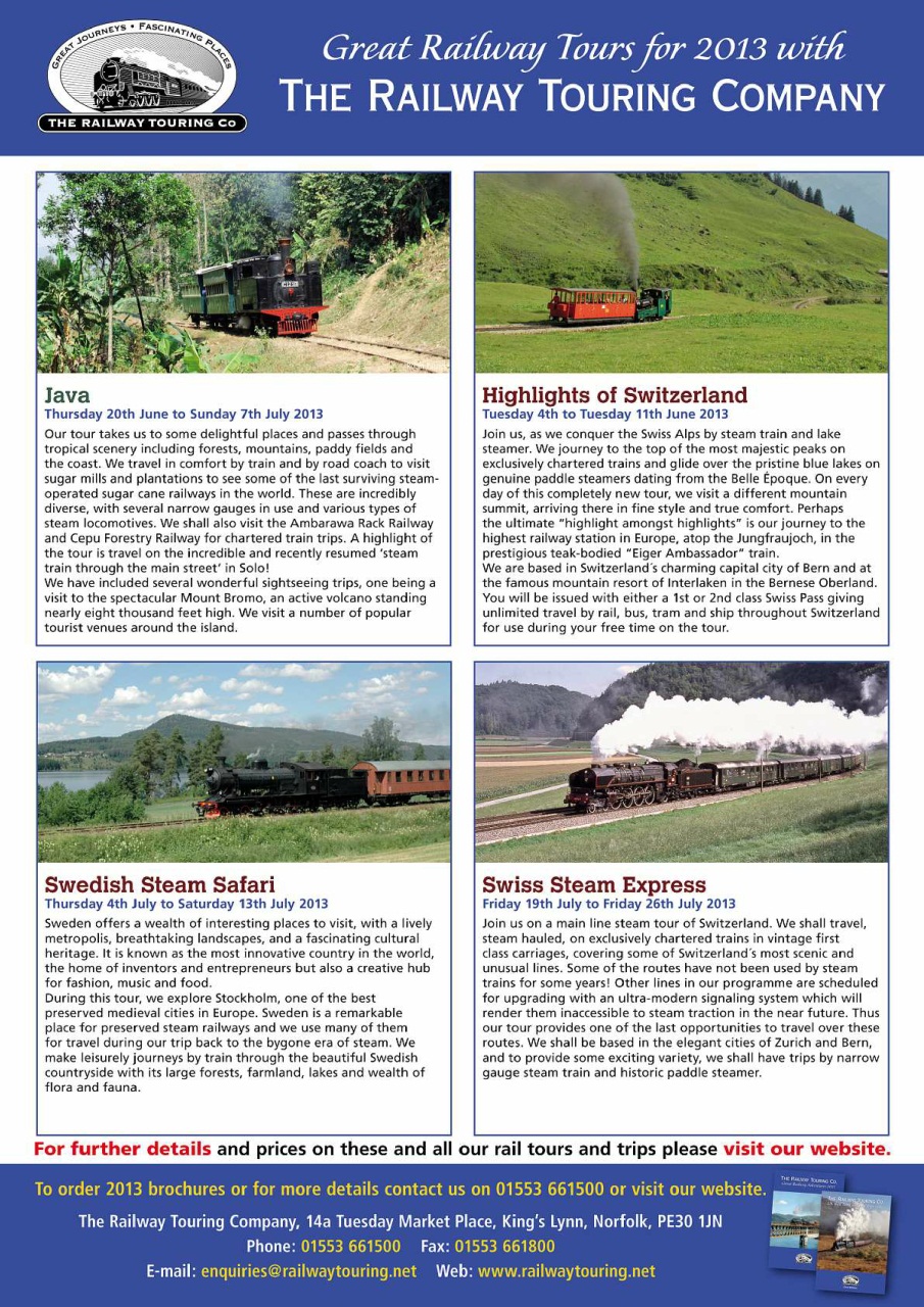 Railway Magazine Preview Pages