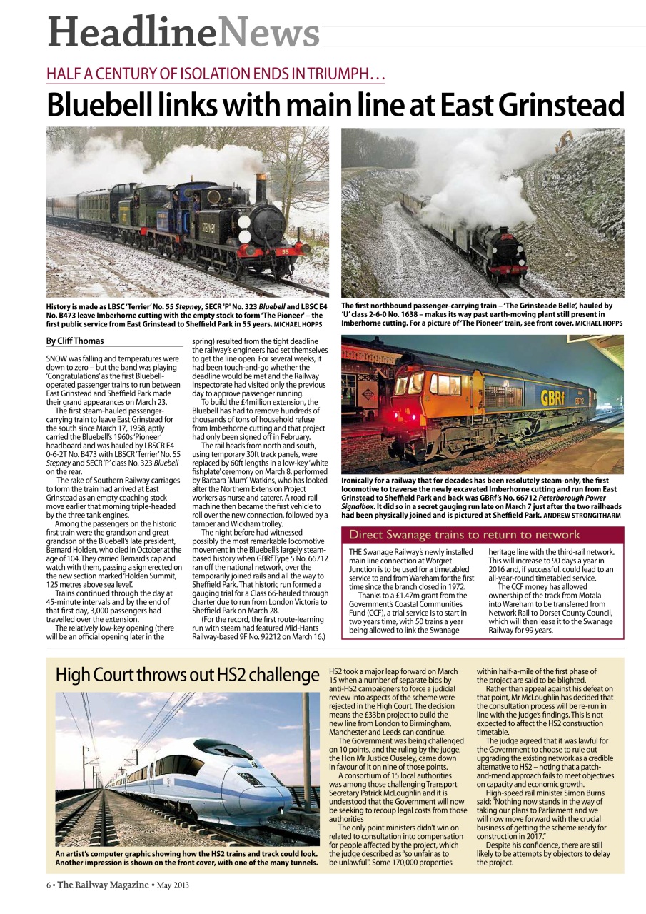 Railway Magazine Preview Pages