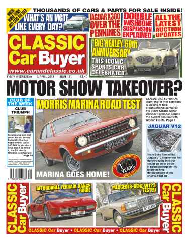 Classic Car Buyer issue CCB April 3 2013