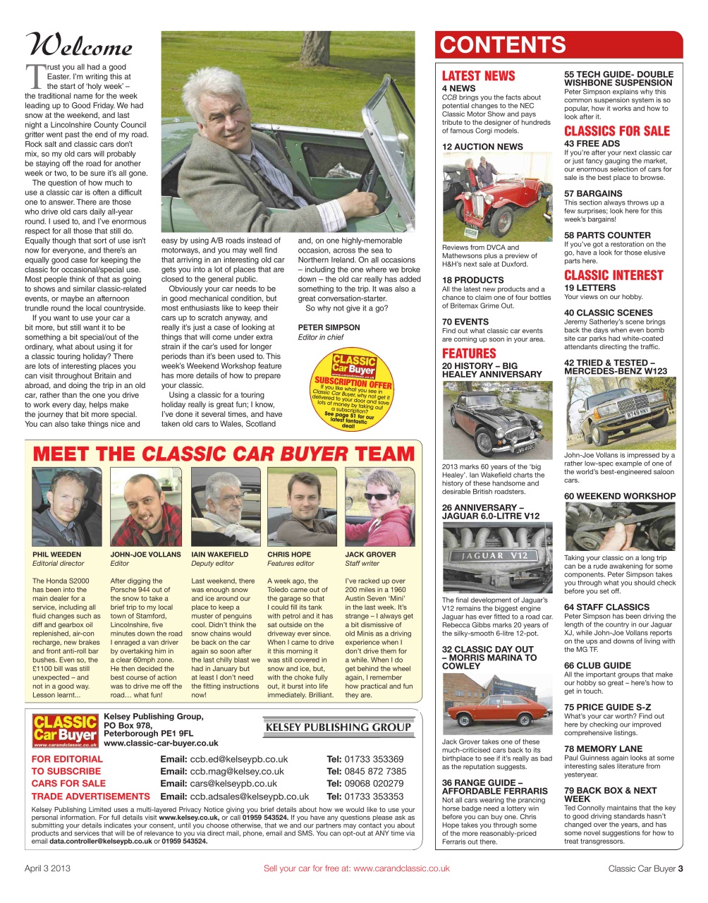 Classic Car Buyer Preview Pages