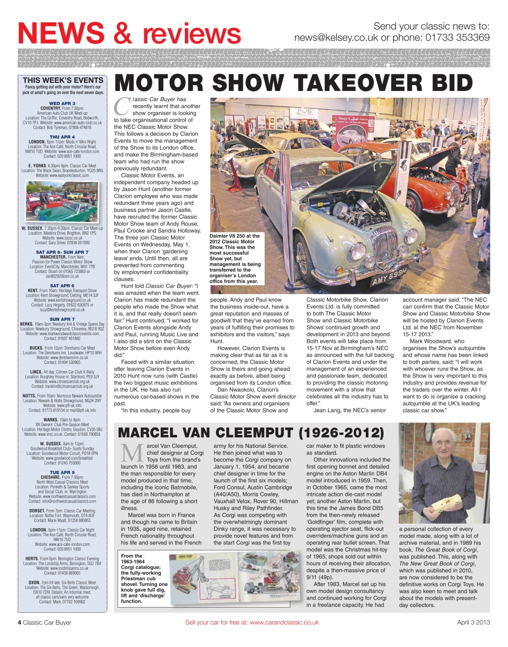 Classic Car Buyer Preview Pages