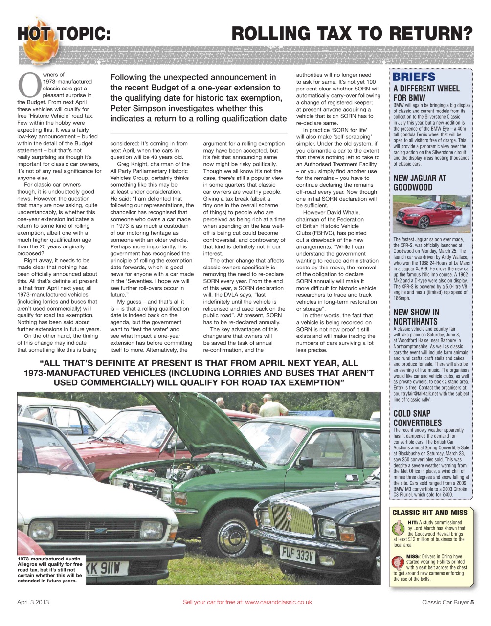 Classic Car Buyer Preview Pages