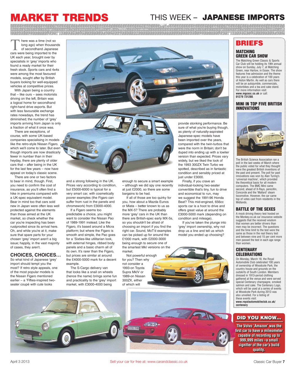Classic Car Buyer Preview Pages
