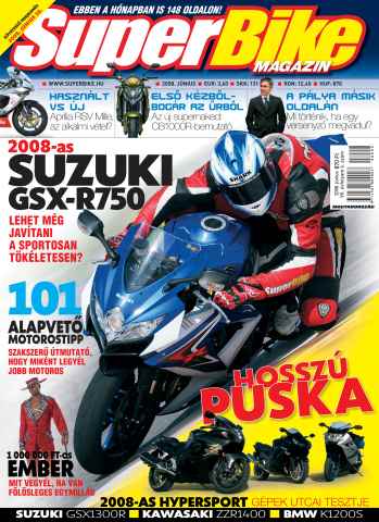 SuperBike Hungary issue June 2008