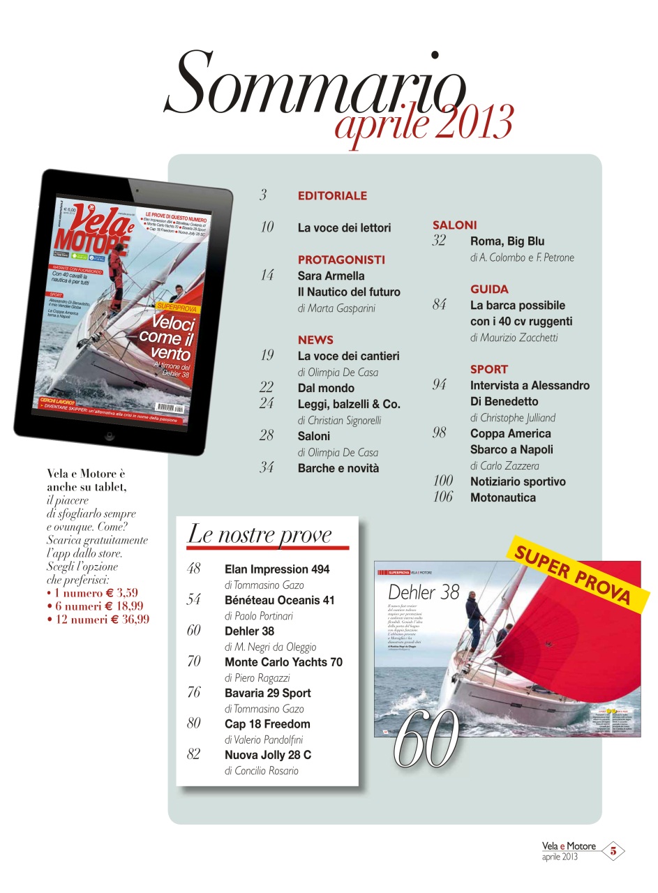 Vela e Motore Preview Pages