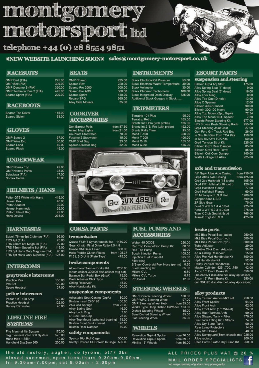 Pacenotes Rally magazine Preview Pages
