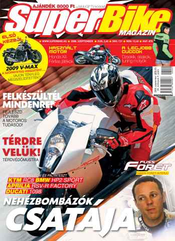 SuperBike Hungary issue september 2008