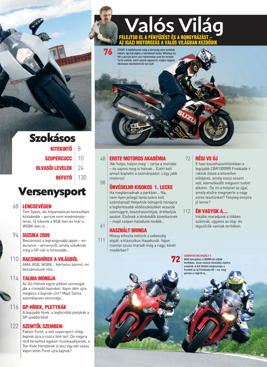 SuperBike Hungary Preview Pages