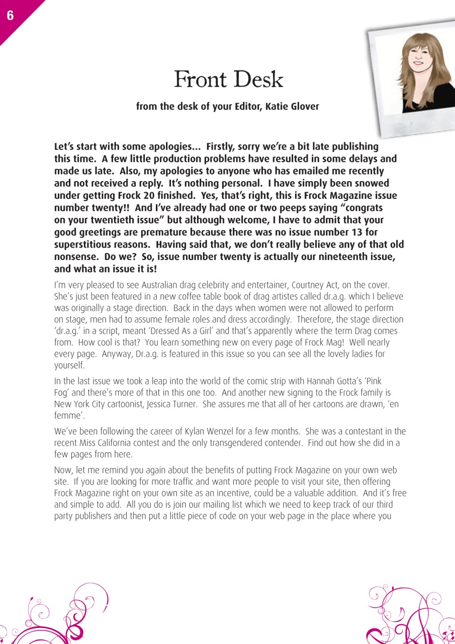 Frock Magazine Preview Pages