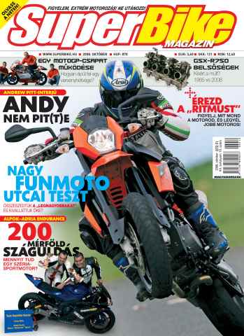 SuperBike Hungary issue october 2008