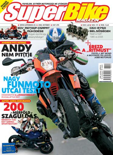 SuperBike Hungary issue 