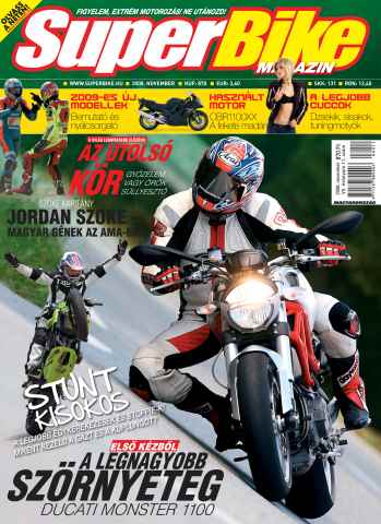SuperBike Hungary issue november 2008