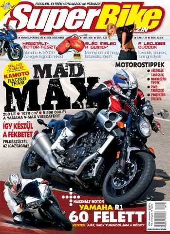 SuperBike Hungary issue december 2008