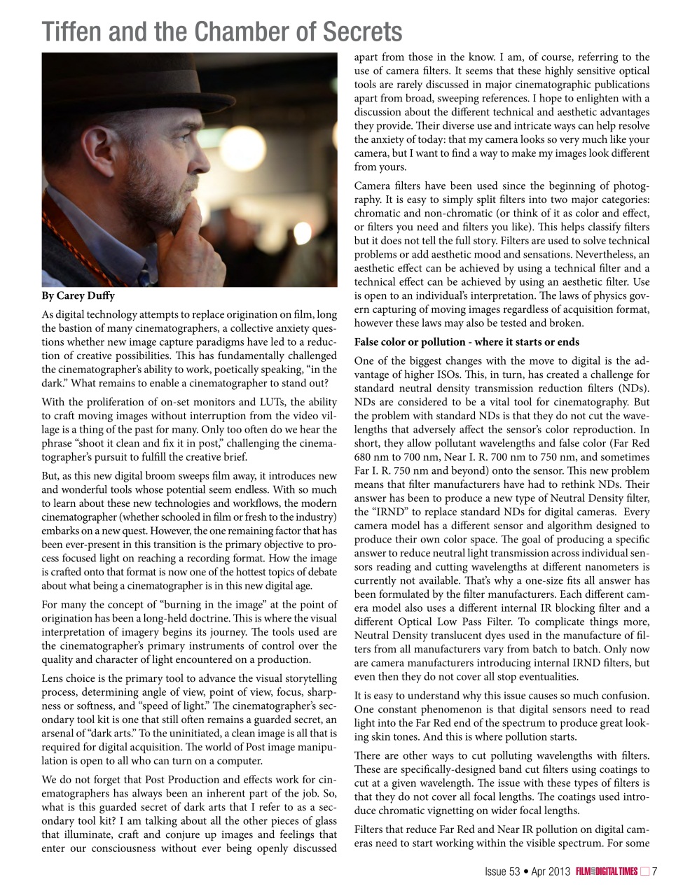 Film and Digital Times Preview Pages