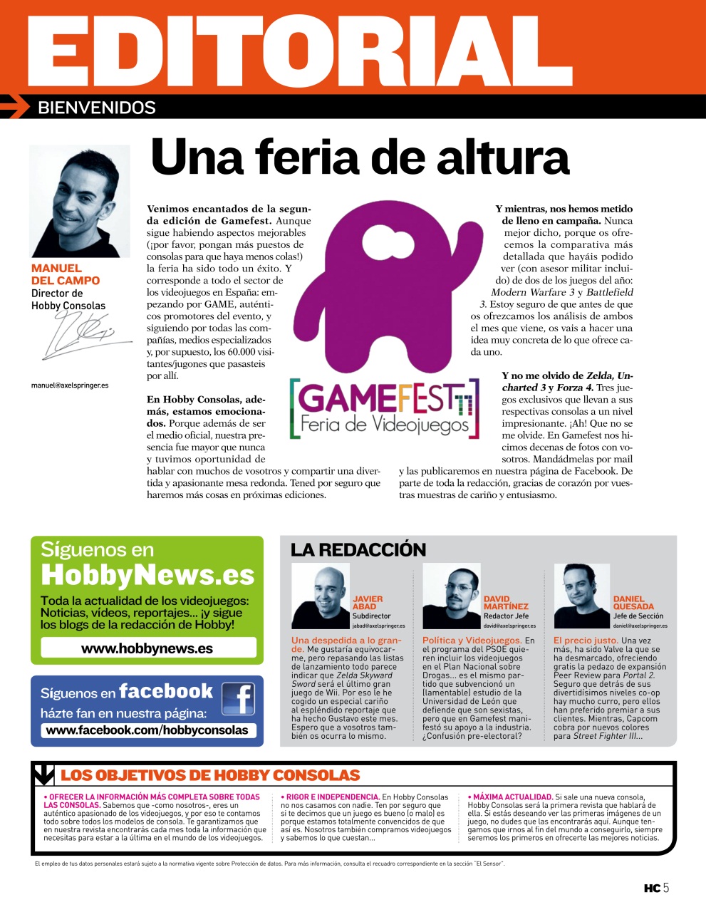 Hobby Consolas Preview Pages