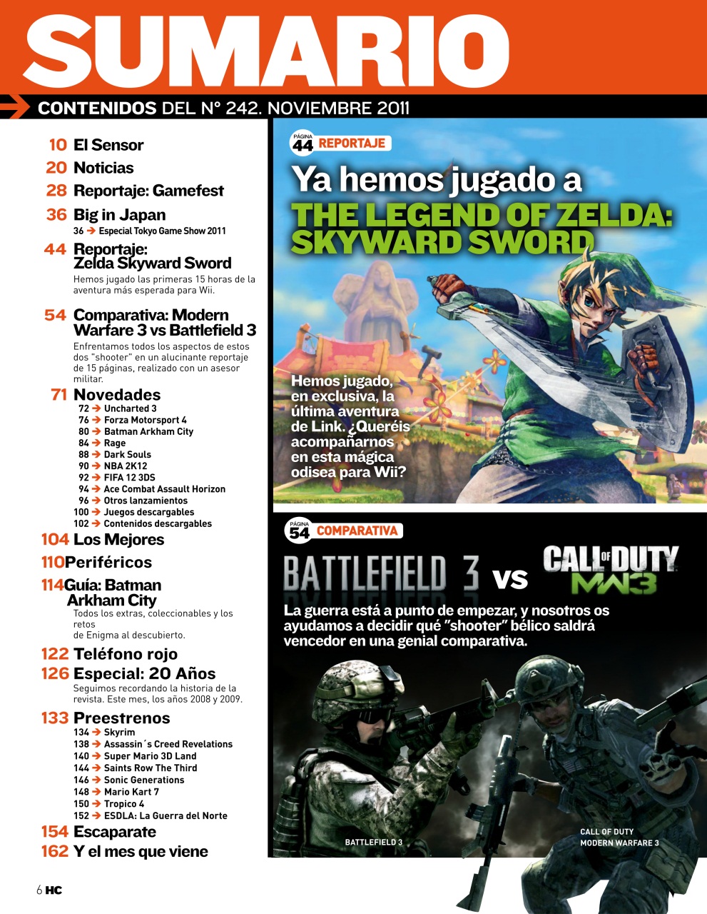 Hobby Consolas Preview Pages