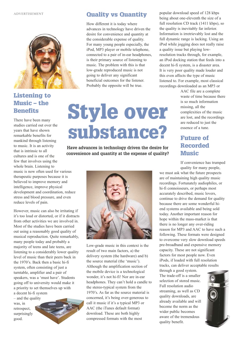 Hi-Fi Choice Preview Pages