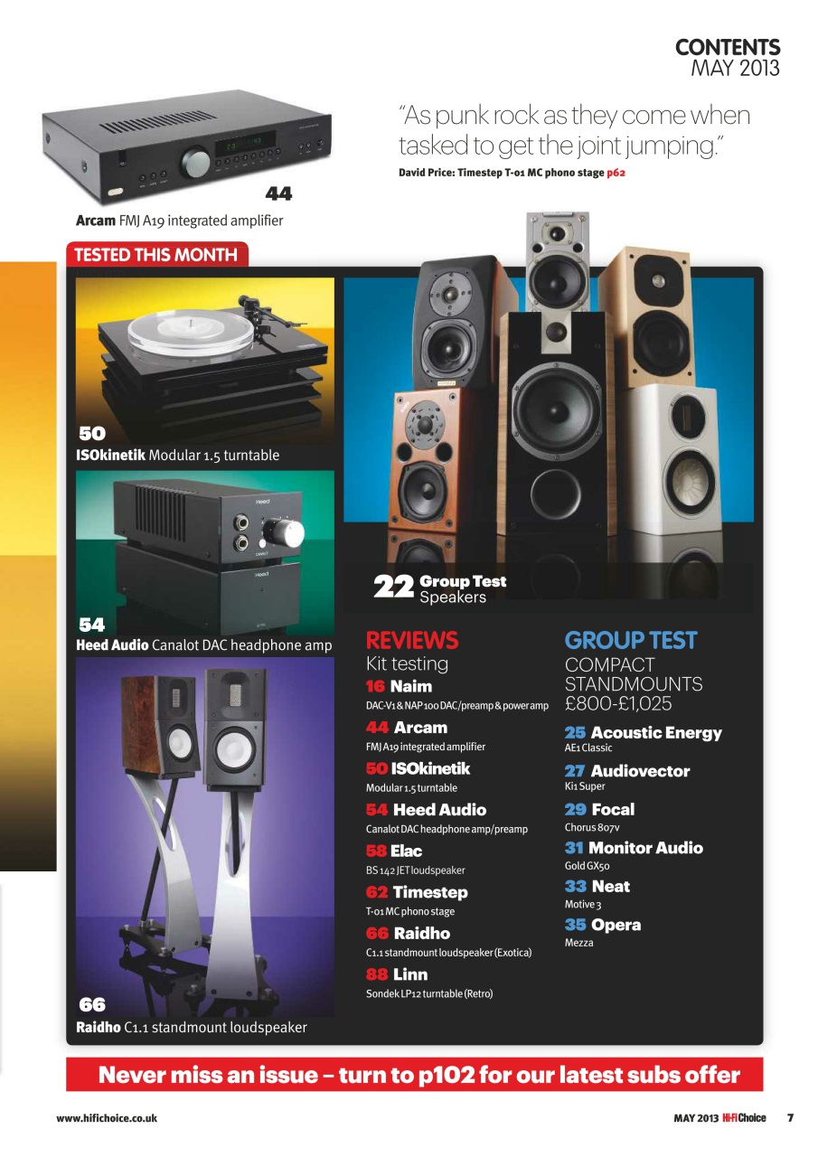 Hi-Fi Choice Preview Pages