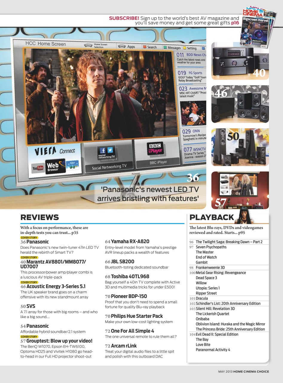 Home Cinema Choice Preview Pages