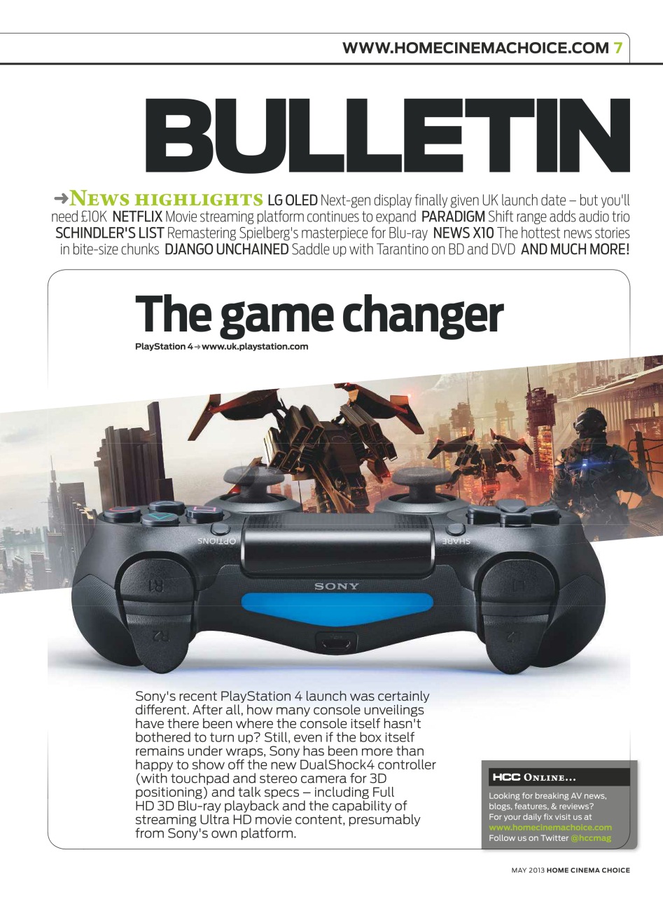 Home Cinema Choice Preview Pages