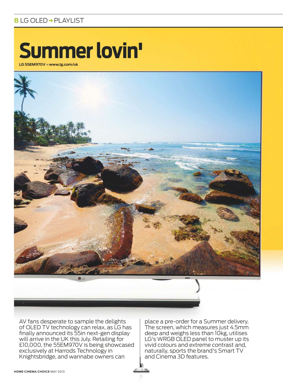 Home Cinema Choice Preview Pages