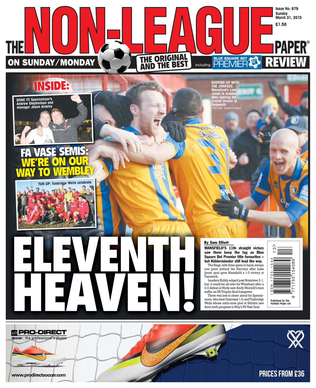 The Non-League Football Paper Preview Pages