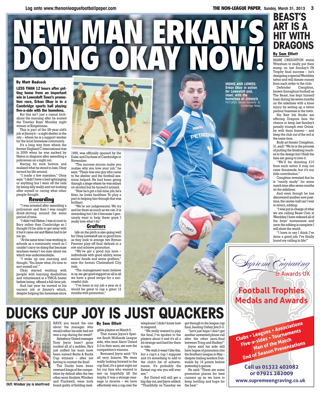 The Non-League Football Paper Preview Pages