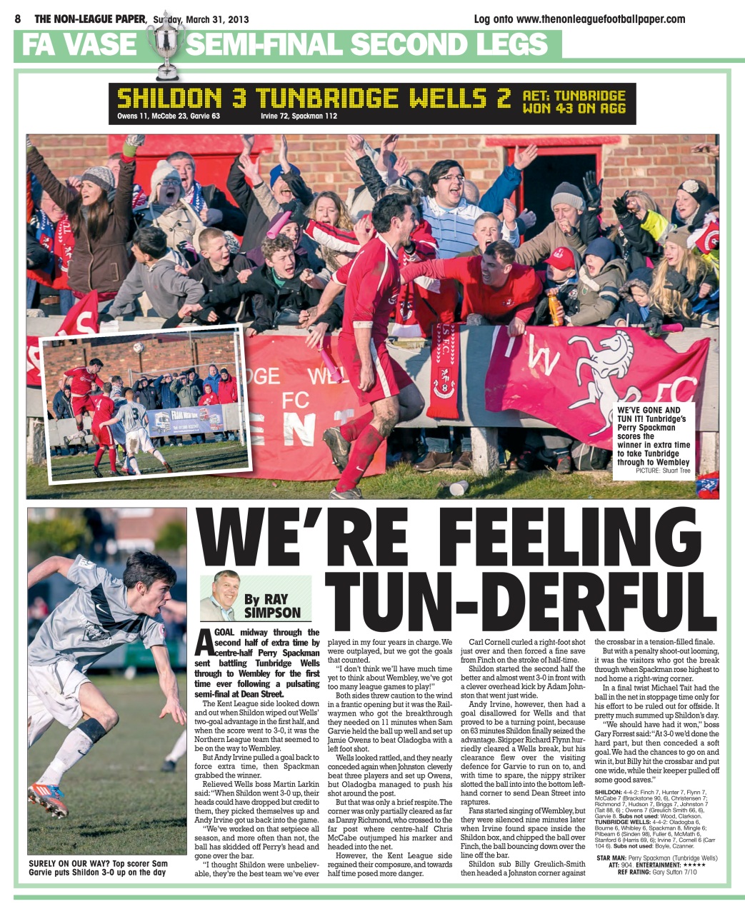The Non-League Football Paper Preview Pages