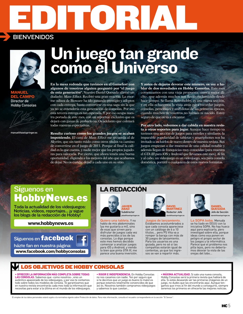 Hobby Consolas Preview Pages