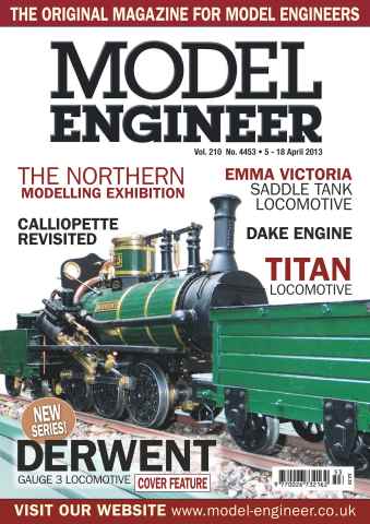 Model Engineer issue Vol. 210 No. 4453