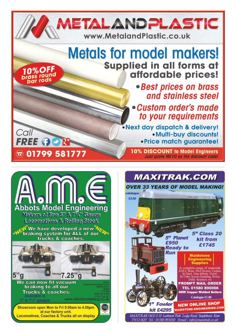 Model Engineer Preview Pages