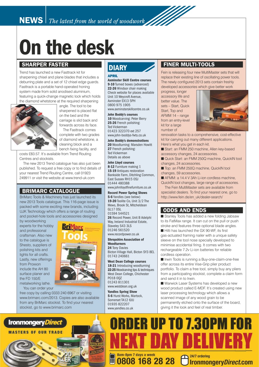 The Woodworker Magazine Preview Pages