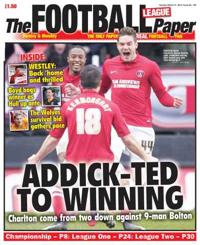 The Football League Paper issue 31st March 2013