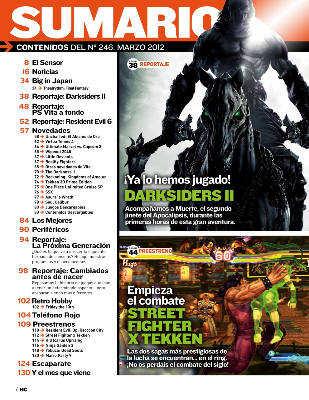 Hobby Consolas Preview Pages