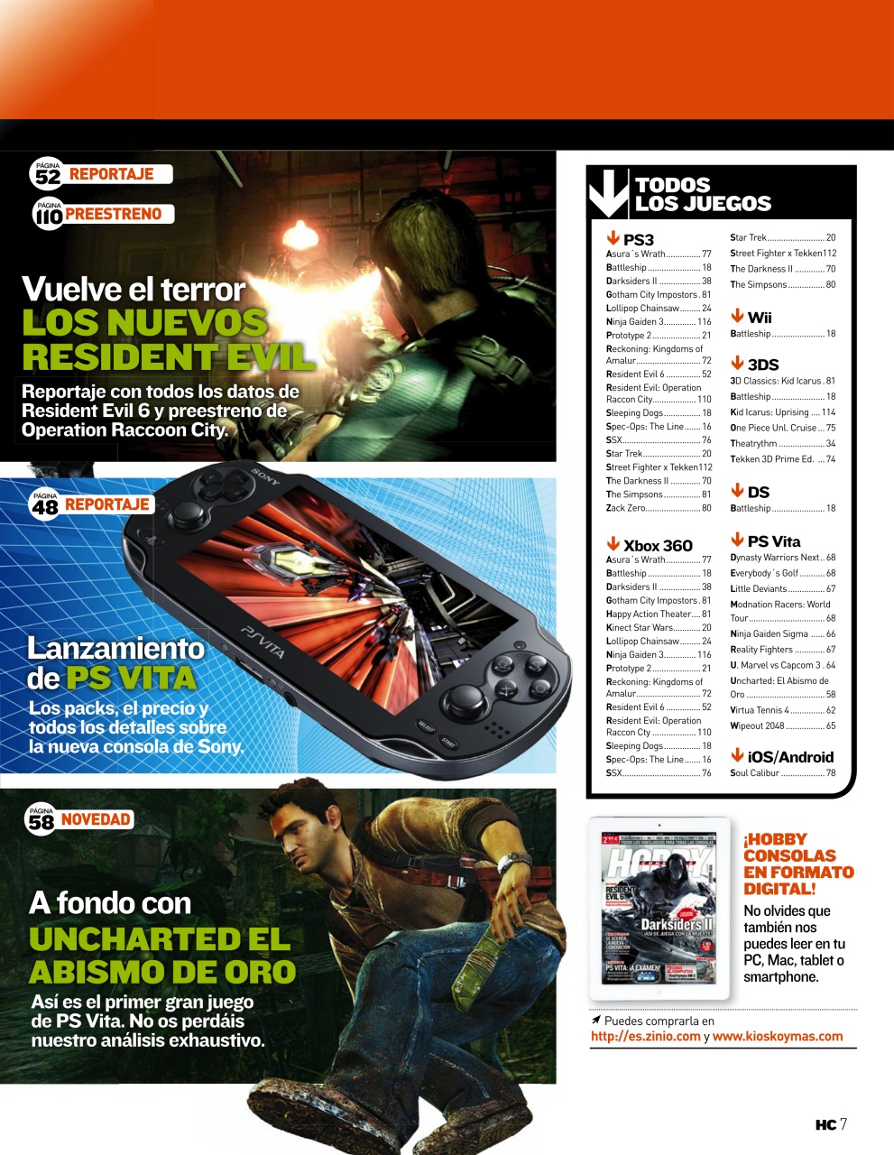 Hobby Consolas Preview Pages