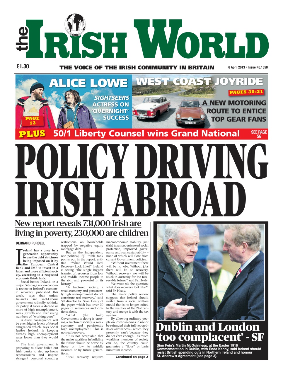 Irish World Preview Pages