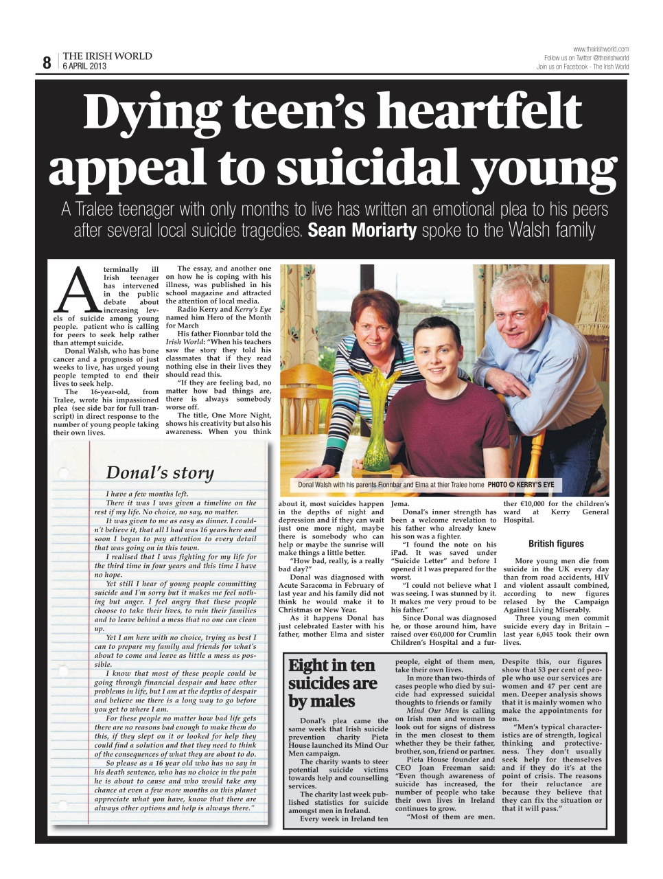 Irish World Preview Pages