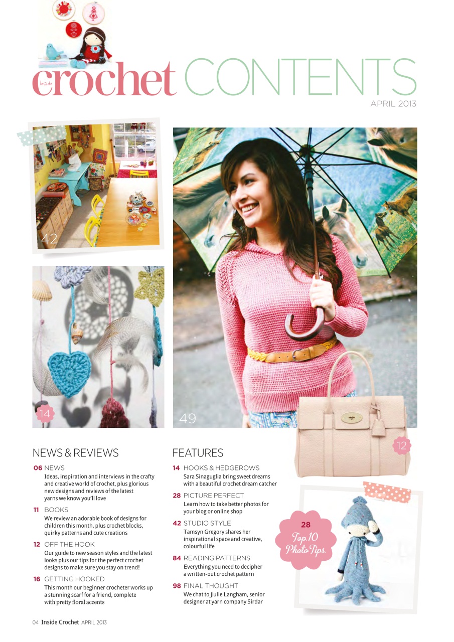 Inside Crochet Preview Pages