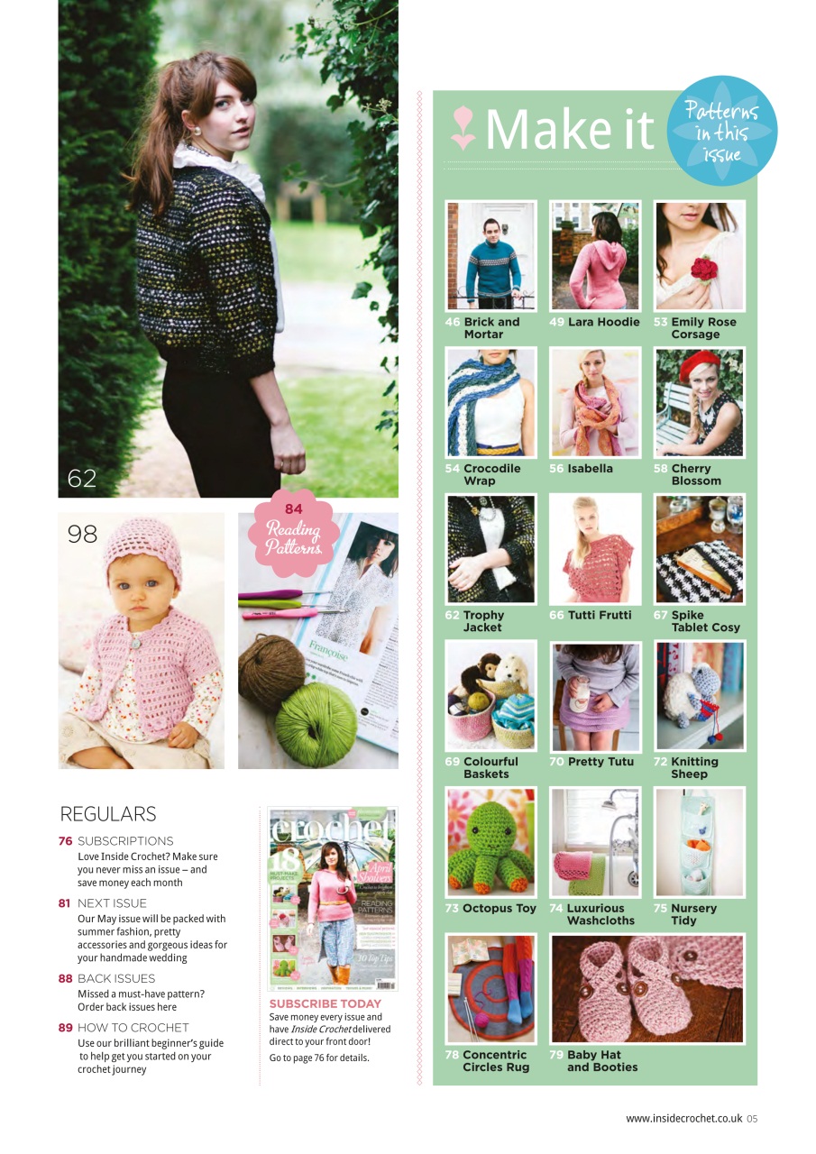 Inside Crochet Preview Pages