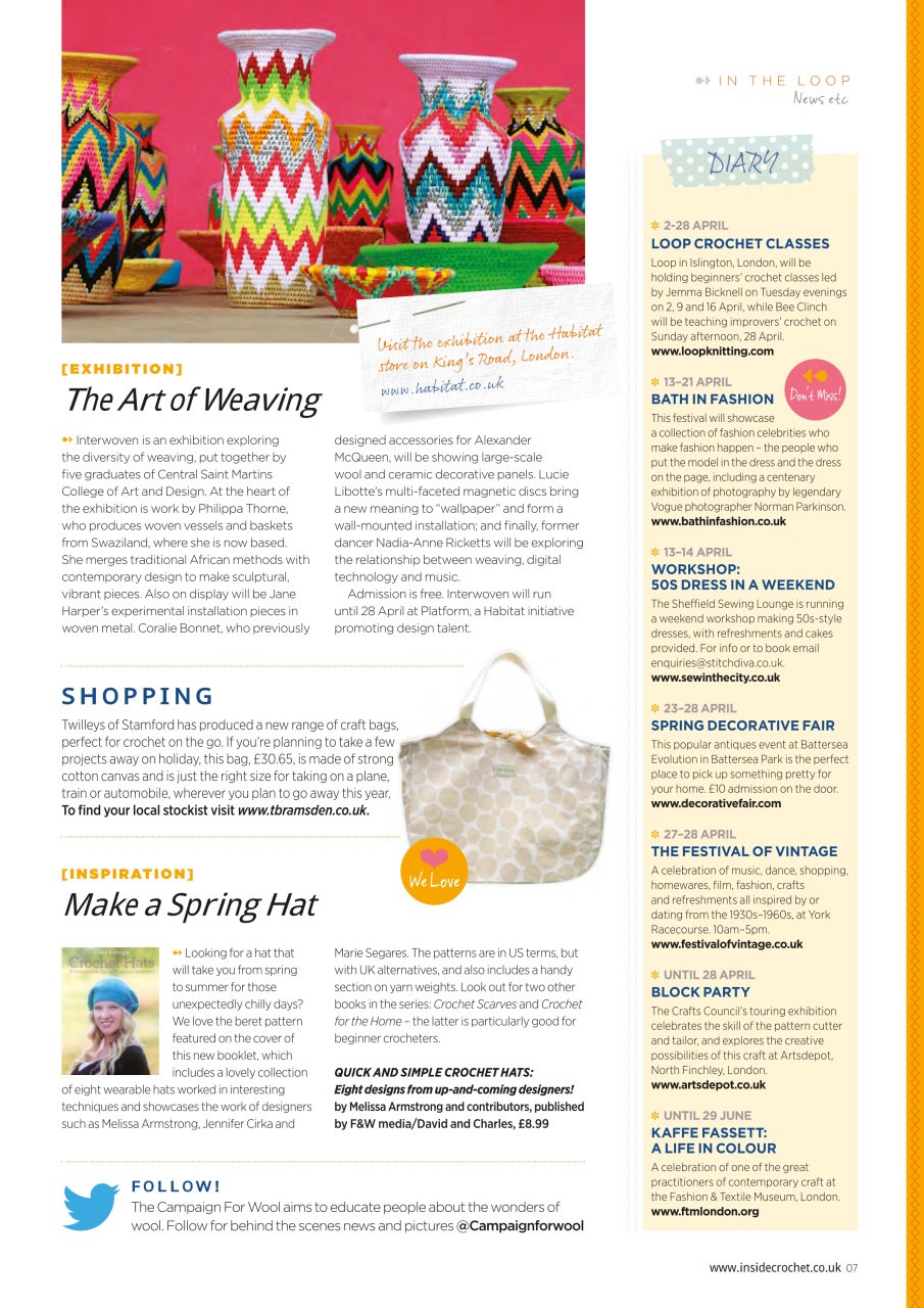 Inside Crochet Preview Pages