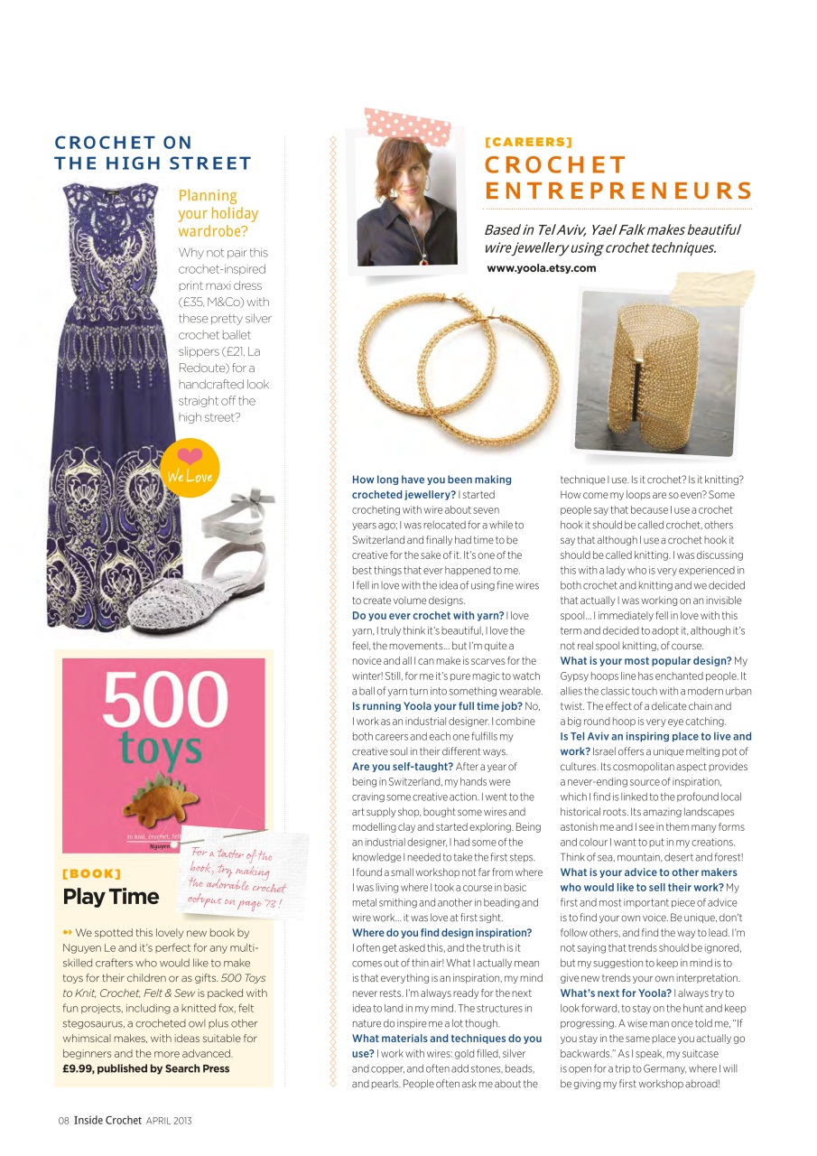 Inside Crochet Preview Pages