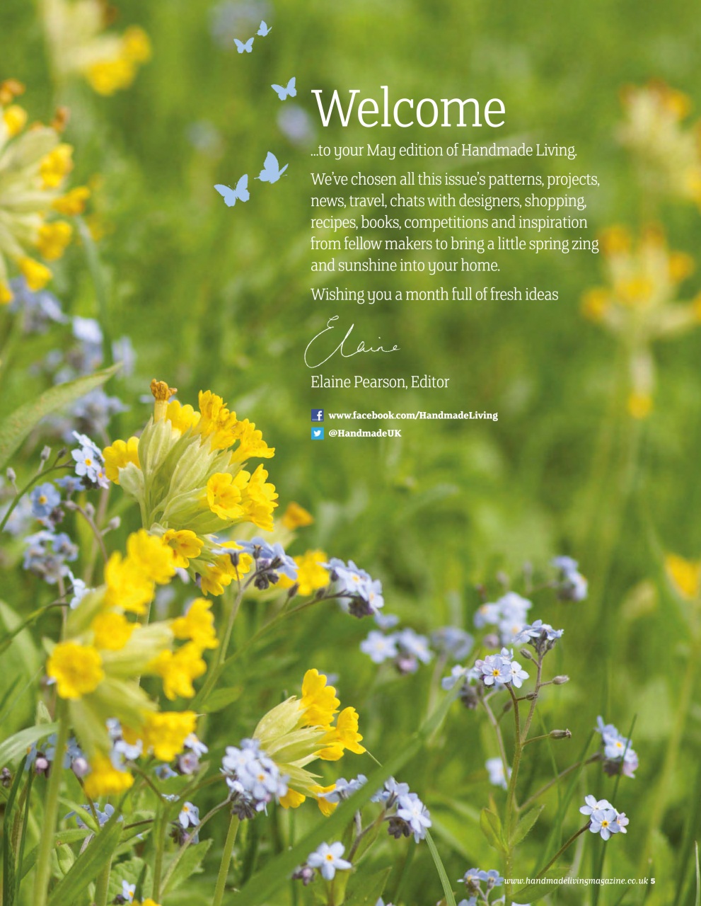 Handmade Living Preview Pages