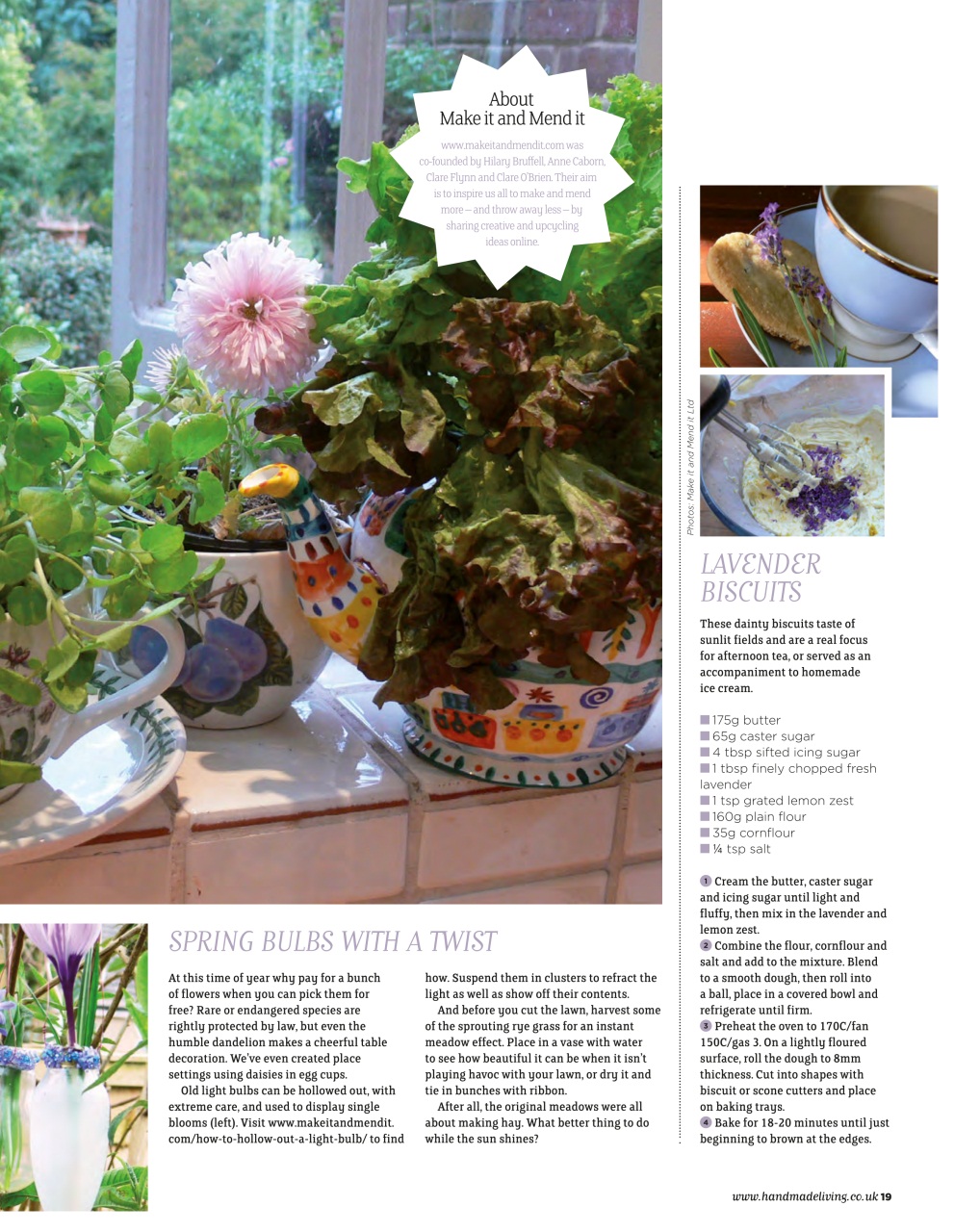 Handmade Living Preview Pages