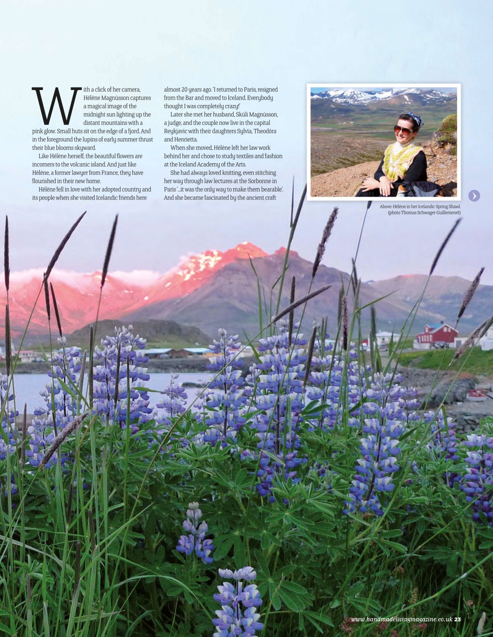 Handmade Living Preview Pages