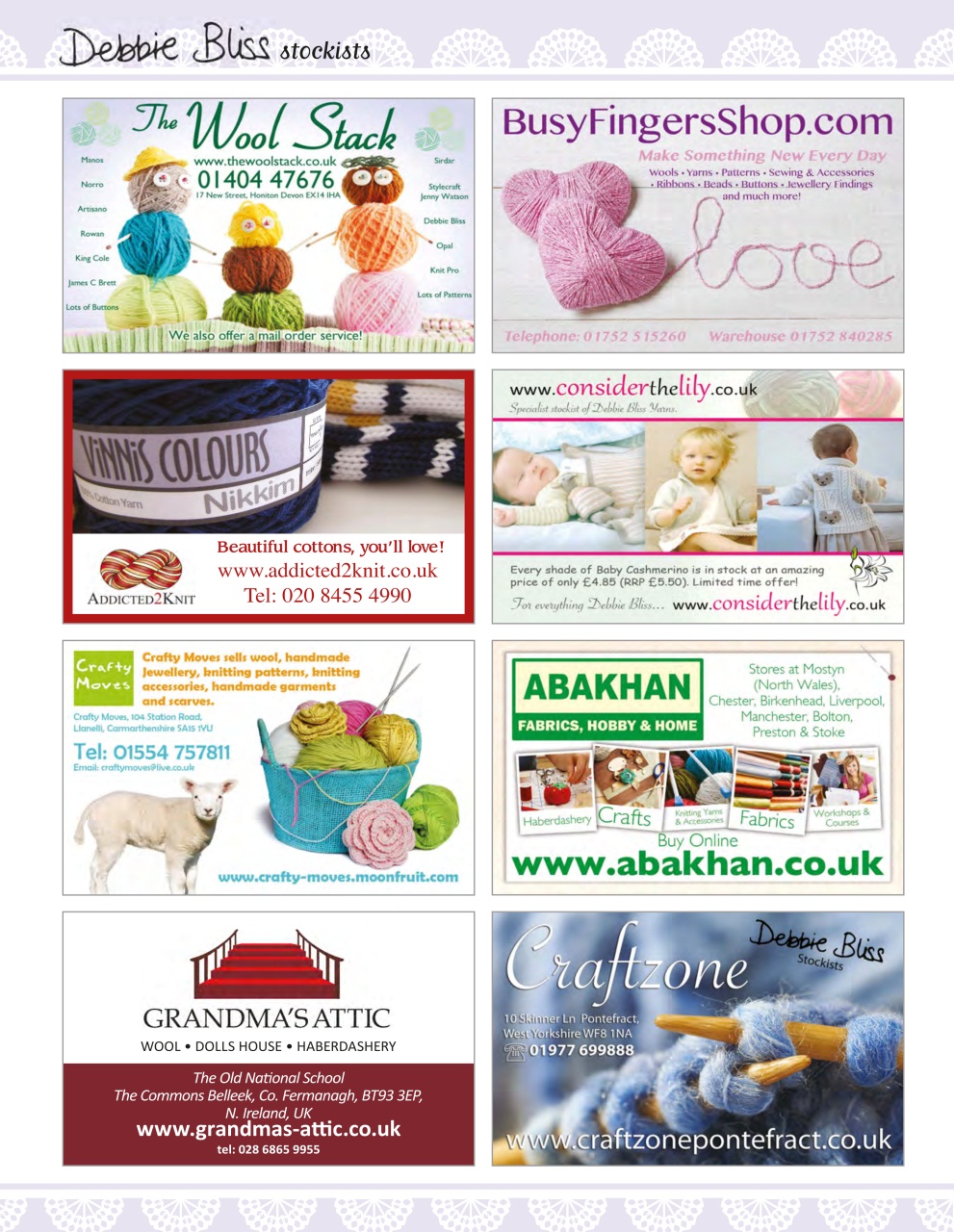 Handmade Living Preview Pages